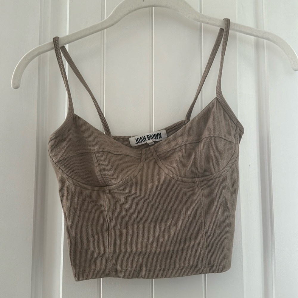 Joah Brown bustier top size x/s